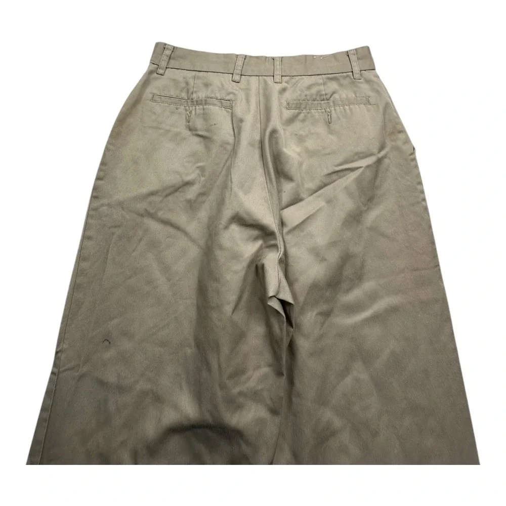 School Uniform Khaki Pants Boys Girls Flat Front‎ Classic Fit Size 30x30